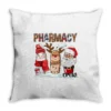 Pharmacy Crew Christmas Throw Pillow