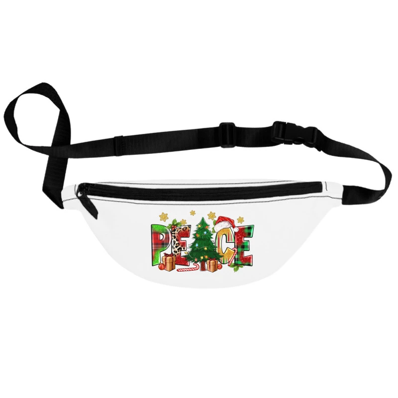 Peace Christmas Fanny Pack 1 Peace Christmas Fanny Pack