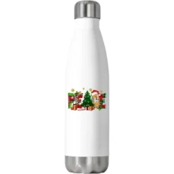 Peace Christmas Stainless Steel Water Bottle