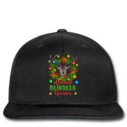 Official Reindeer Trainer Christmas Printed Hat