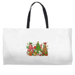Nurse Christmas Trees Weekender Totes