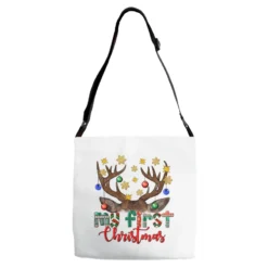 My First Christmas Adjustable Strap Totes