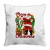 Merry Christmas With Santa Throw Pillow