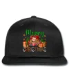 Merry Christmas With Truck Printed Hat