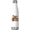 Merry Christmas With Truck Stainless Steel Water Bottle