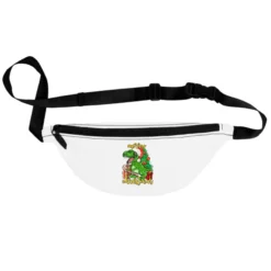 Merry Christmas T-Rex Fanny Pack
