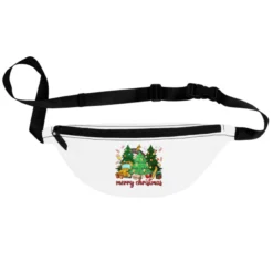 Merry Christmas School Bus Christmas Trees Fanny Pack
