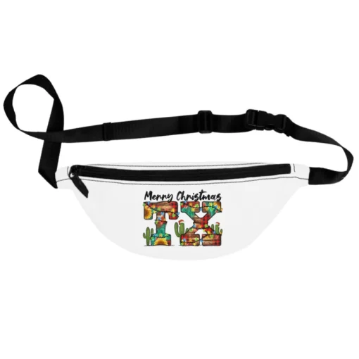 Merry Christmas Texas TX Fanny Pack -House Garden Shop pd.2526445375.234.25086997.s3.1 front customized f5f5f5 none x102y15 89 800x800 1