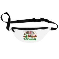 Merry Christmas Sewing Machine Fanny Pack