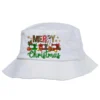 Merry Christmas Sewing Machine Bucket Hat