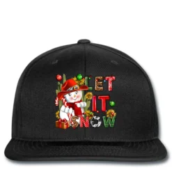 Let It Snow Christmas Printed Hat