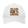 Just A Girl Who Loves Christmas Adjustable Cap