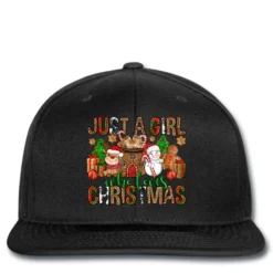 Just A Girl Who Loves Christmas Printed Hat