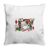 Christmas Joy With Snowman Throw Pillow
