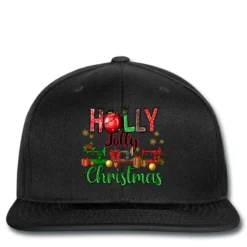 Holly Jolly Christmas Sewing Machines Printed Hat