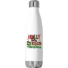 Holly Jolly Christmas Sewing Machines Stainless Steel Water Bottle