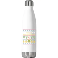 Mele Kalikimaka Christmas Stainless Steel Water Bottle