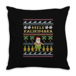 Mele Kalikimaka Christmas Throw Pillow