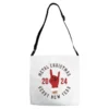 Metal Christmas Heavy New Year Adjustable Strap Totes