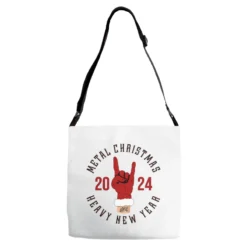 Metal Christmas Heavy New Year Adjustable Strap Totes