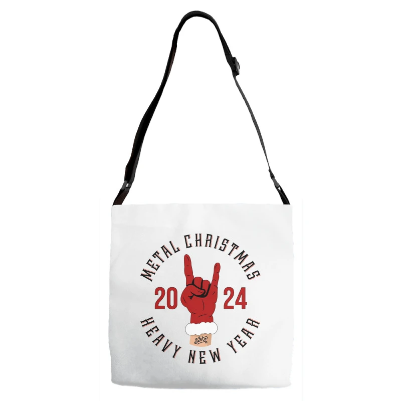 Metal Christmas Heavy New Year Adjustable Strap Totes 1 Metal Christmas Heavy New Year Adjustable Strap Totes
