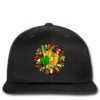 Christmas Nurse Sunflower Printed Hat