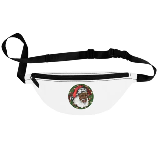 African American Santa Christmas Fanny Pack -House Garden Shop pd.2526590790.234.25093934.s3.1 front customized f5f5f5 none x114.5y15 64 800x800 1