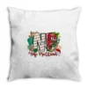 NP Nurse Practitioner Christmas Throw Pillow