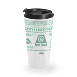 Avatar Earthbending Toph Christmas Travel Mug