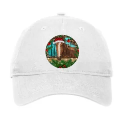 Brown Horse Christmas Adjustable Cap