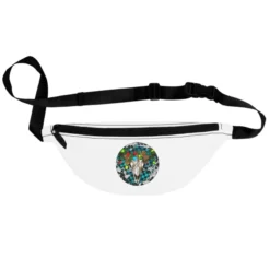 Bull Skull Christmas Fanny Pack