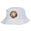 Charolais Heifer Christmas Bucket Hat