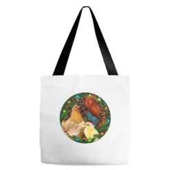 Christmas Chick Family Tote Bags