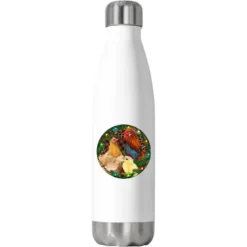 Christmas Chick Family Stainless Steel Water Bottle