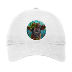 Calf Christmas Adjustable Cap