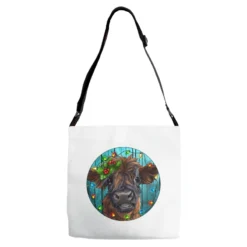 Calf Christmas Adjustable Strap Totes