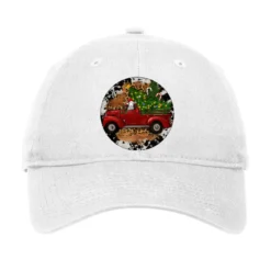 Farm Truck Christmas Adjustable Cap