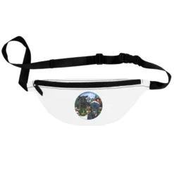 Black Angus Cattle And Calf Christmas Fanny Pack