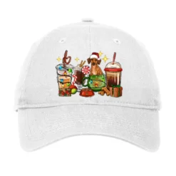 Christmas Coffee Cups With Dachshund Adjustable Cap