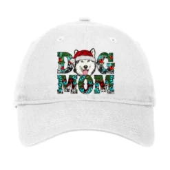 Christmas Dog Mom Husky Adjustable Cap