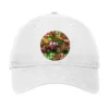 Christmas Farm Red Tractor Adjustable Cap