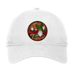 Gnome Truck Christmas Adjustable Cap