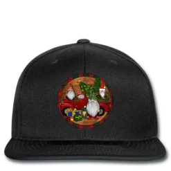 Gnome Truck Christmas Printed Hat
