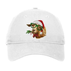 Christmas Glasses Goat Adjustable Cap