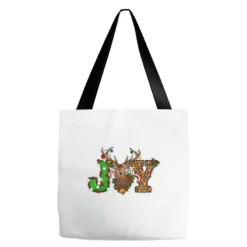 Christmas Joy Reindeer Tote Bags