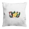 Christmas Joy With Chick Throw Pillow