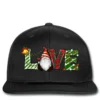 Christmas Love Gnome Printed Hat