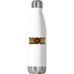 Christmas Sunflower Mom Stainless Steel Water Bottle