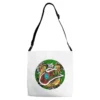 Cowboy Christmas Adjustable Strap Totes