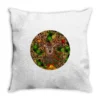 Christmas Reindeer Throw Pillow